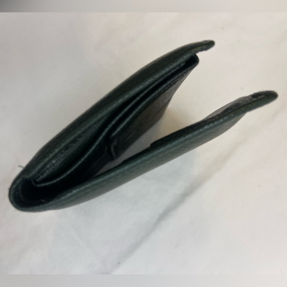 Louis Vuitton Vintage EPI Green Taiga Leather Bifold Wallet Unisex 4" × 3.5" - Picture 8 of 13